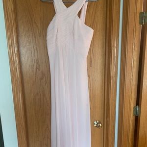 pink bridesmaid dress